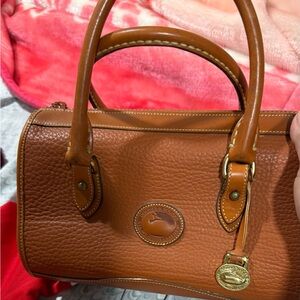 Dooney & Bourke Brown Leather Satchel